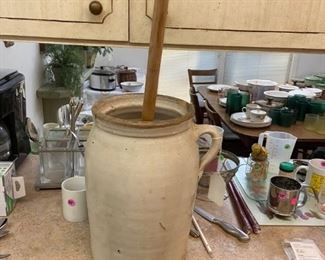 Antique Butter Churn