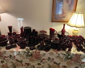 Avon Cape Cod Glassware