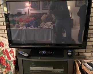 Flat Screen TV and Stand