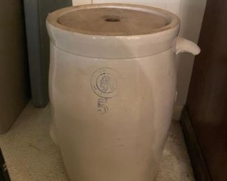 Antique 5 Gallon Churn