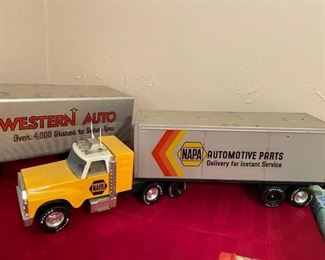 Antique Napa Truck and Trailor