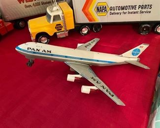 Antique Pan Am Airplane