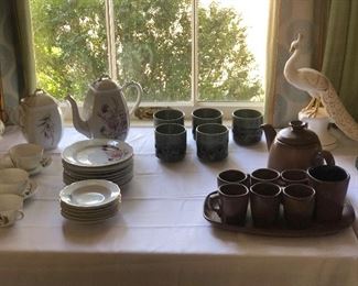 Pottery and glassware