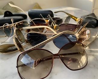 SOOO  MANY Designer Sunglasses - Ray Bans, Gucci, Tom Ford and Chanel