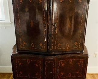 Antique wardrobe from Europe