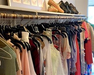 TWEEN CLOTHING! About 40 pairs of designer jeans, tops and shoes in size 24 - 27...teenager heaven. Most with tags and all from Anthro or Free People