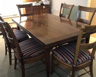 $925 presale - Toms Price Stickley Cherry Dining Table 64" x 40" extends to 104",  with table pads - GORGEOUS! chairs sold separately