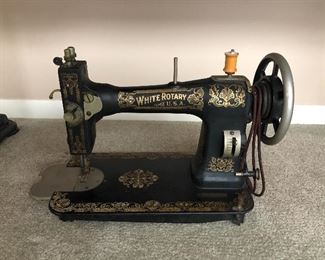 White Rotary antique sewing machine