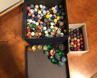 excellent lot of vintage marbles - 4 lbs