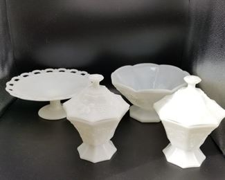 Vintage Milk Glass Bowls & Dishes https://ctbids.com/#!/description/share/317412