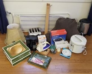 Household Items; Toaster, Ironing Board, Ricer Cooker and ??? https://ctbids.com/#!/description/share/317440
