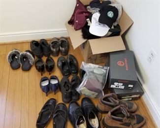Mystery Lot of Shoes Hats Scarves and ?? https://ctbids.com/#!/description/share/317436