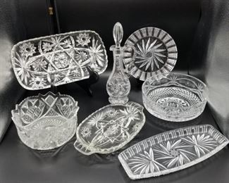 Collection of Cut Glass & Vintage Glassware https://ctbids.com/#!/description/share/317406