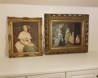 Victorian Lithograph & Vintage Framed Art Print https://ctbids.com/#!/description/share/317454