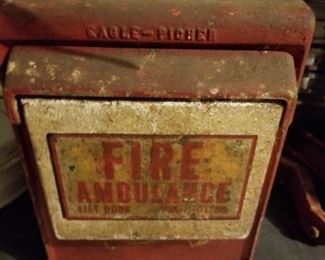 Antique fire alarm box