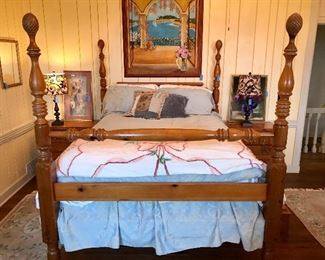 4 Poster Pine Bed