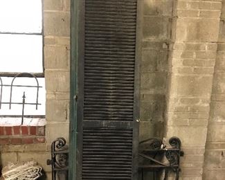 Many Antique Shutters