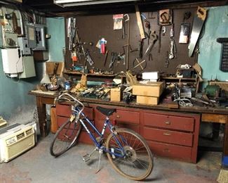 tools and bike