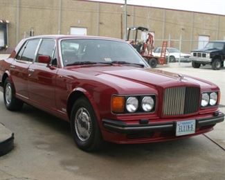 BENTLEY PASSENGER SIDE AFTER NEW PAINT