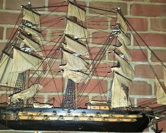 Frigate Model Ship - very detailed