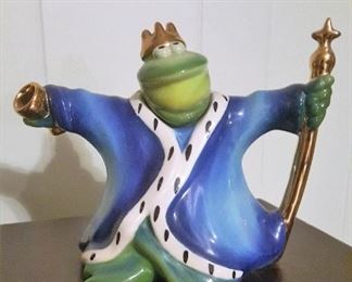 The Prince of FROGS teapot