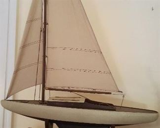 Sailboat model ship