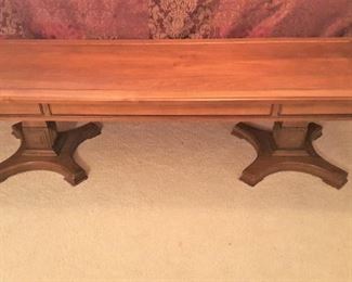 Trestle Table - coffee table