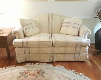 Loverseat and end tables