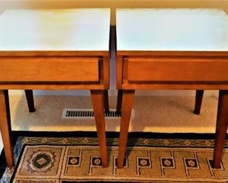 Pair of Russel Wright end tables -MCM- by Conant Ball