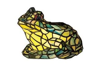 MEYDA Stained Glass Tiffany Style FROG light