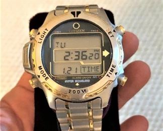 Citizens diving watch - like new (we have both a men's and women's)
