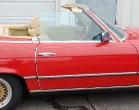 MERCEDES WITHOUT TOP