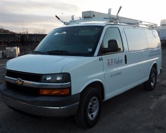 2014 Chevrolet G3500 Van, VIN# 1GCZGTCG6E1154470, Miles On Odometer 89,520