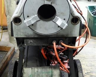 Ridgid Threading Machine Model 1224, Including Reamer, Threader, Cutter, & Dyes