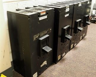 WestinghouseTri-Pac 1000 Amp, 3-Pole, AB DE-ION Circuit Breakers Qty. 4