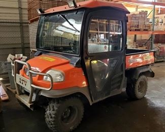 Kubota Diesel RTV 900 With Dump Bed, PIN A5KB1FDAVAG0A8339, 2,660 Hours, Starts