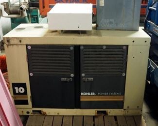 Kohler 10RY Power System 10 Back Up Generator With Auxiliary Breaker Boxes