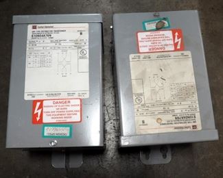 Cutler-Hammer Dry Type Distribution Transformers, Series B #S10N04A76N, Qty 2