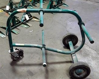 Greenlee 3-Wheeled Rolling Wire Dispenser, Model 909