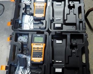 Brother P-Touch Edge Electronic Labeling System, Model PT-E550W, Includes Carrying Case And Instruction Manual, Qty 2