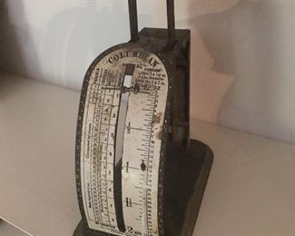 "Columbian" vintage postal scale