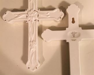 "Lenox" china ivory lily cross
