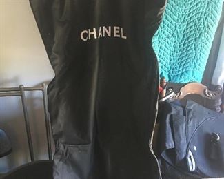 Chanel travel garment bag