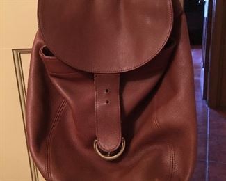 Coach backpack