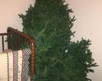Pre-lit Christmas tree