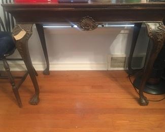 Early 1900’s Chippendale entry hall table