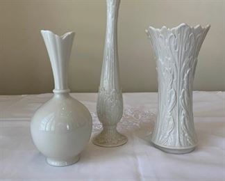 003 Lenox Woodland Collection Vases