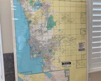 006 San Diego Wall Map