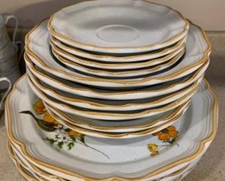 Baronial Mikasa Dinnerware