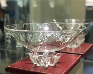 Steuben crystal bowl 13" diameter